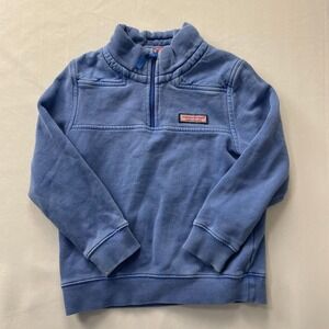 Vineyard Vines Shep 1/4 Zip - Blue - 5T